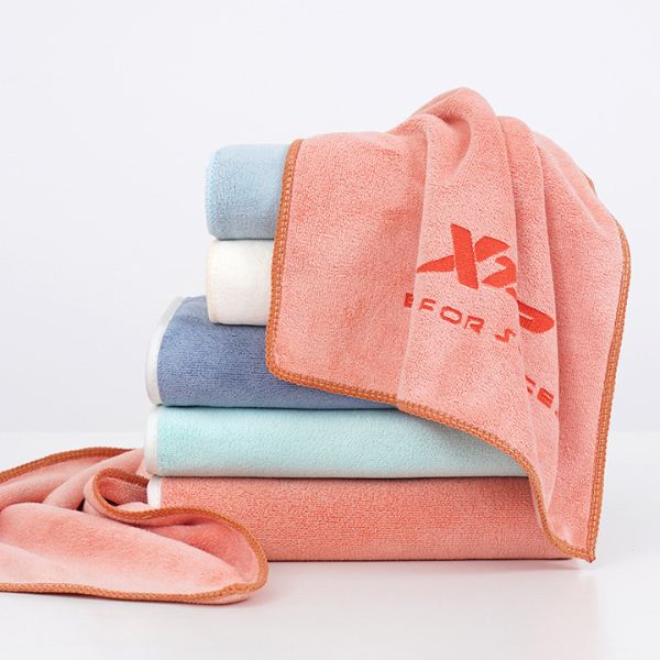 Laser logo spa towel