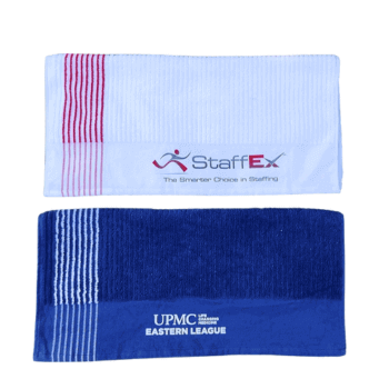 Embroidery caddy golf towel