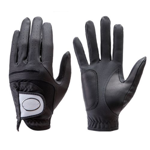 Leather golf gloves