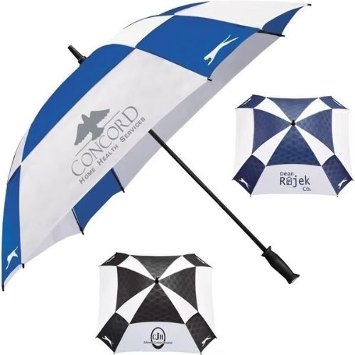 Square shape golf umbrella