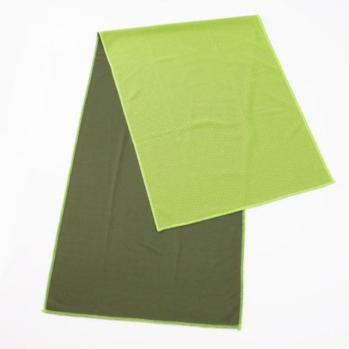 mint green cooling towel