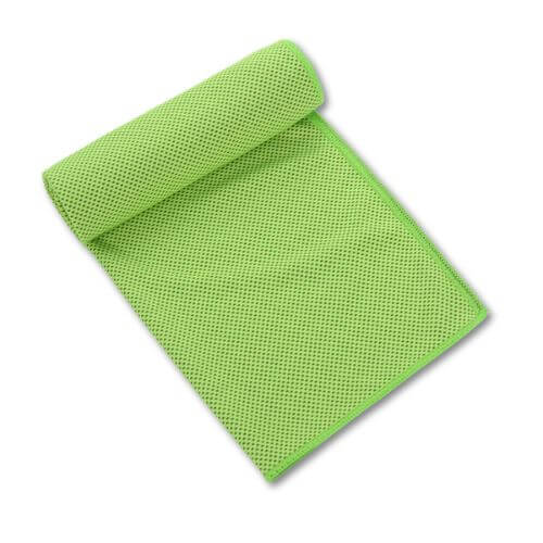 Mint green cooling towel