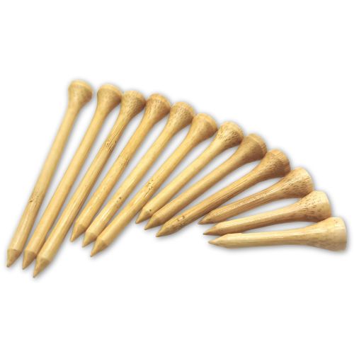 Plain bamboo golf tee