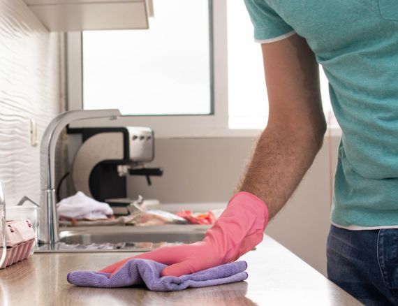 Kitchen cleaning towel