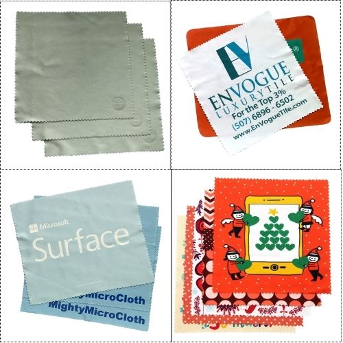 Promotional microfiber cloth