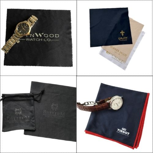 Watch and jewelry microfiber cloth